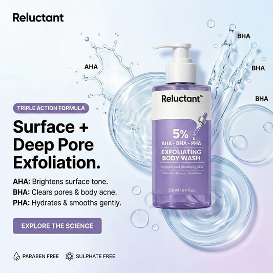 5% AHA BHA PHA Exfoliating All in one Body Wash